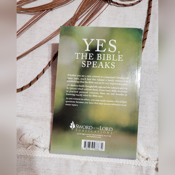 Yes, The Bible Speaks And This Is What It Says Book - Picture 2 of 3